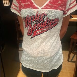 Harley Davidson short sleeve shirt